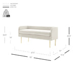 Banc Marsha Velours