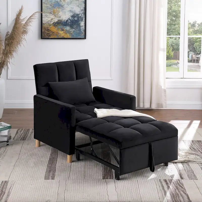 Multi-Functional Sleeper Chair with Pillow