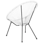 Fauteuil de salon Papasan en rotin/cordon élastique