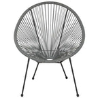 Fauteuil de salon Papasan en rotin/cordon élastique
