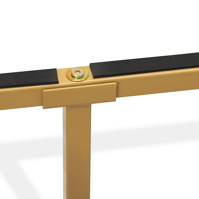 Cadre de lit plateforme King avec 4 pieds en bois massif et 2 pieds centraux supplémentaires (options de couleur du cadre de lit)