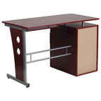 Bureau informatique 3 tiroirs avec tablette clavier