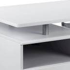 Bureau informatique 3 tiroirs avec tablette clavier