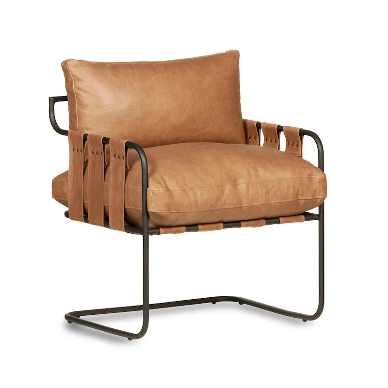 Fauteuil d'appoint en cuir Morodo Classic Home