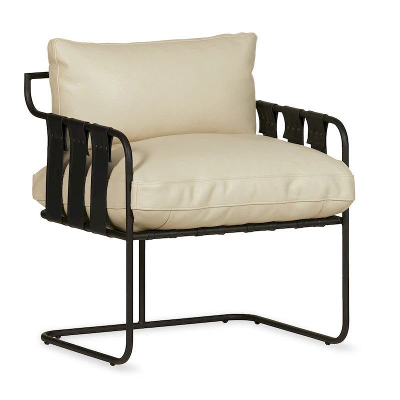 Fauteuil d'appoint en cuir Morodo Classic Home