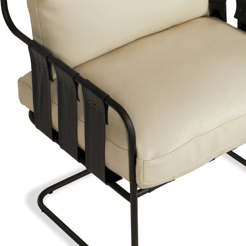 Fauteuil d'appoint en cuir Morodo Classic Home