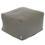Pouf ottoman d'intérieur en poly/lin Wales 27 po L x 27 po l x 17 po H