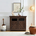 Meuble de rangement 2 portes grand buffet enfilade