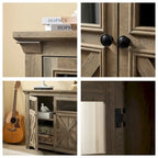 Meuble de rangement 2 portes grand buffet enfilade