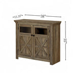 Meuble de rangement 2 portes grand buffet enfilade