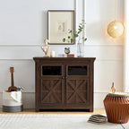 Meuble de rangement 2 portes grand buffet enfilade