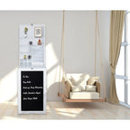 Utopia Alley – Meuble mural de bureau pliable avec tableau, blanc