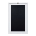 Utopia Alley – Meuble mural de bureau pliable avec tableau, blanc