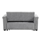 Canapé convertible capitonné avec couchage escamotable