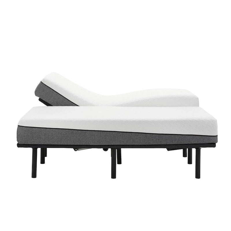 Ensemble matelas en mousse à mémoire de forme Huntington de 10 pouces et sommier réglable Z150