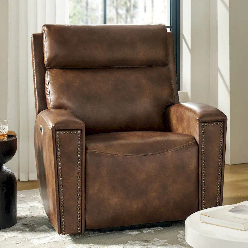 Fauteuil inclinable releveur avec massage, chauffage et ports de charge, par