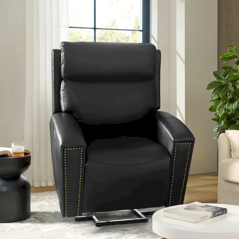 Fauteuil inclinable releveur avec massage, chauffage et ports de charge, par