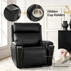 Fauteuil inclinable releveur avec massage, chauffage et ports de charge, par